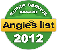 Angie's List Super Service Winner 2012 logo