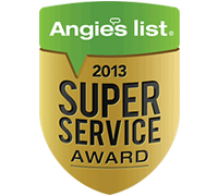 Angie's List Super Service Winner 2013 logo