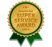 Angie's List Super Service Winner 2014 logo