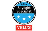 Velux 3 Star Skylight Specialist logo